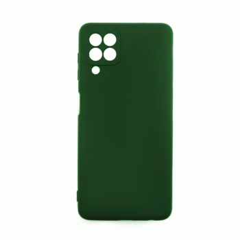 Θήκη Πλάτης Σιλικόνης Soft Back Cover για Samsung A22 4G - Χρώμα : Σκούρο Πράσινο