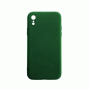 Θήκη Πλάτης Σιλικόνης Soft Back Cover για IPhone XR - Χρώμα : Σκούρο Πράσινο