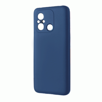 Θήκη Πλάτης Σιλικόνης Soft Back Cover για Xiaomi Redmi 12C Χρώμα : Σκούρο Μπλε
