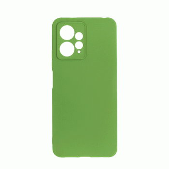 Θήκη Πλάτης Σιλικόνης Soft Back Cover για Xiaomi Redmi Note 12 4G Χρώμα : Πράσινο