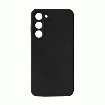 Θήκη Πλάτης Σιλικόνης Soft Back Cover για Samsung S23 Plus Χρώμα : Μαυρο