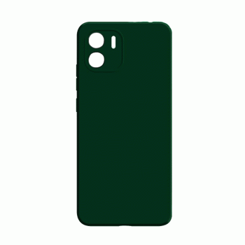 Θήκη Πλάτης Σιλικόνης Soft Back Cover για Xiaomi Redmi A1 4G / A2 2022 - Χρώμα : Σκούρο Πράσινο