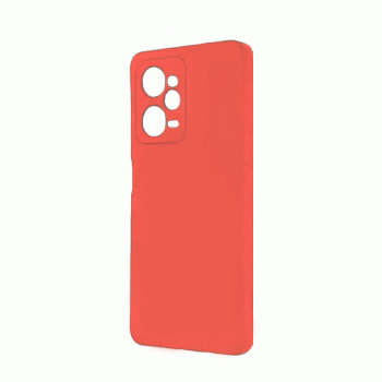Θήκη Πλάτης Σιλικόνης Soft Back Cover για Xiaomi Redmi NOTE 12 PRO Χρώμα : Κόκκινο