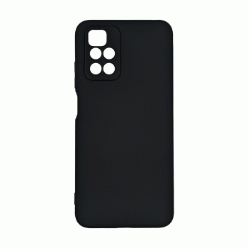 Θήκη Πλάτης Σιλικόνης Soft Back Cover για Xiaomi Redmi 10 2022 Χρώμα : Μαυρο