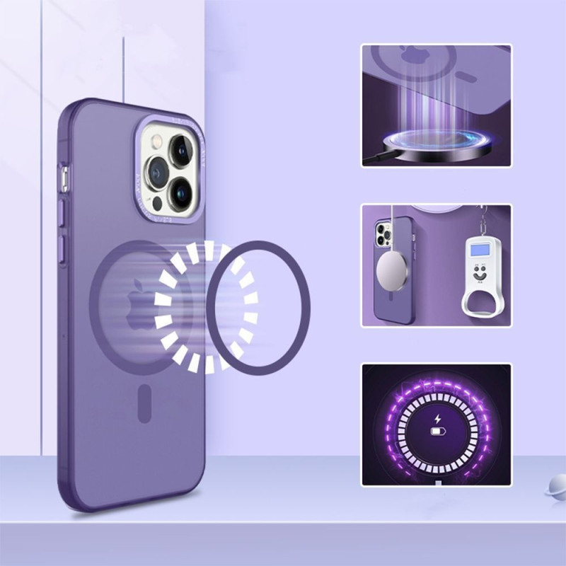 Θήκη Magnetic MagMatte Sonique Apple iPhone 13 Pro Max Μωβ