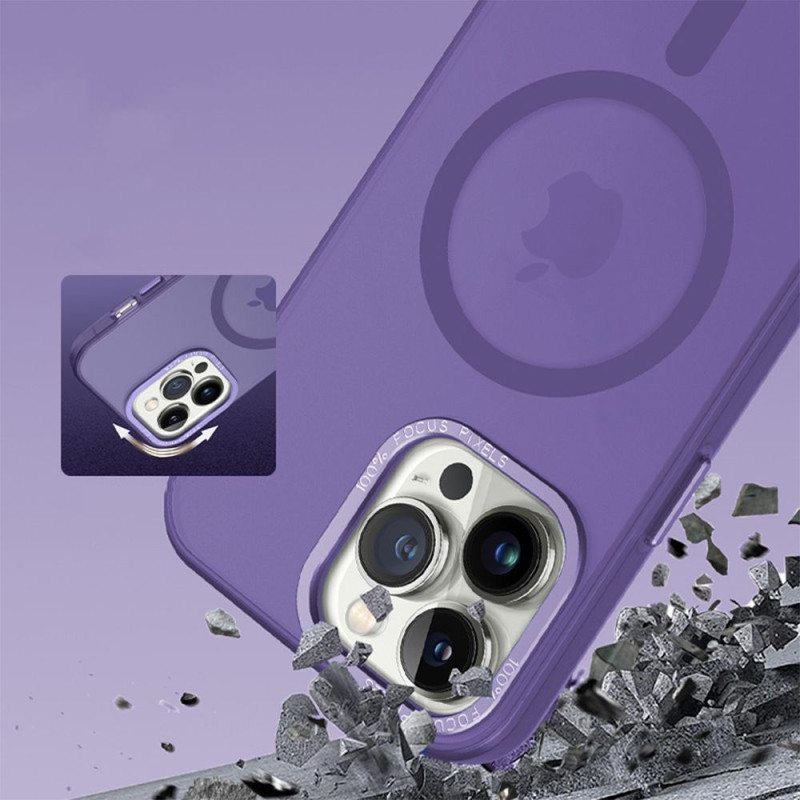 Θήκη Magnetic MagMatte Sonique Apple iPhone 13 Pro Max Μωβ