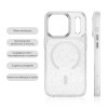 Θήκη Magnetic MagSparkle Sonique Apple iPhone 16 Pro Max Λευκό