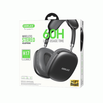 GERLAX H17 Wireless Bluetooth Headphone - Χρώμα : Μαυρο