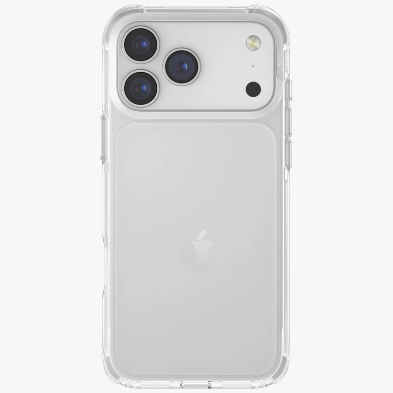 Uniq iPhone 17 Pro Max - LifePro Xtreme - Σκληρή θήκη με πλαίσιο σιλικόνης - Διαφανής