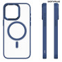 Θήκη Magnetic MagMetal Sonique Apple iPhone 13 Pro Max Μπλέ