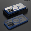 Θήκη Magnetic MagMetal Sonique Apple iPhone 13 Pro Max Μπλέ