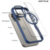 Θήκη Magnetic MagMetal Sonique Apple iPhone 13 Pro Max Μπλέ