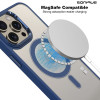 Θήκη Magnetic MagMetal Sonique Apple iPhone 13 Pro Max Μπλέ