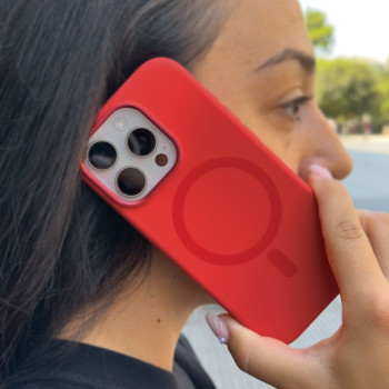 Θήκη Magnetic MagTouch Sonique Apple iPhone 13 Pro Max Κόκκινο