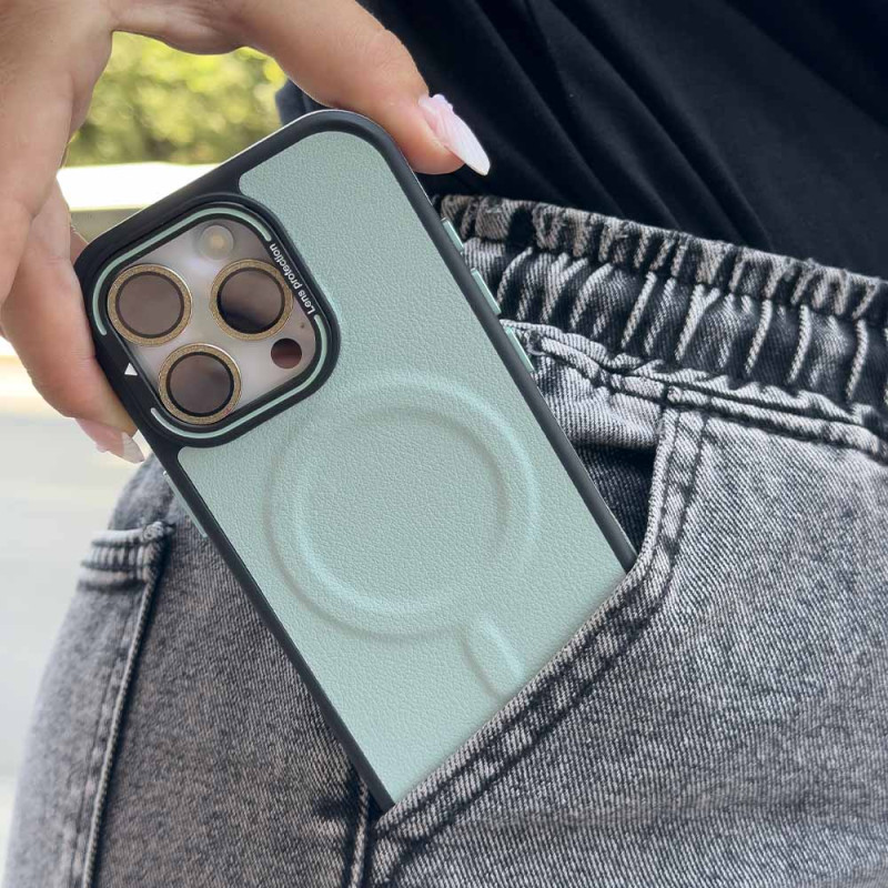 Θήκη Magnetic MagSkin Sonique Apple iPhone 13 Pro Max Βεραμάν