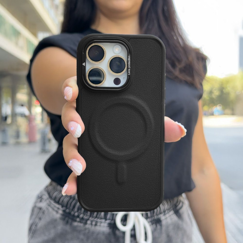 Θήκη Magnetic MagSkin Sonique Apple iPhone 16 Pro Max Μαύρο