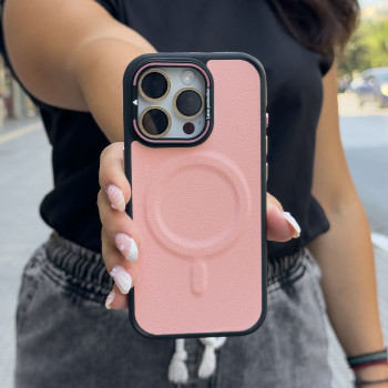 Θήκη Magnetic MagSkin Sonique Apple iPhone 16 Pro Max Ροζ