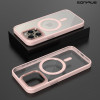 Θήκη Magnetic MagMetal Sonique Apple iPhone 13 Pro Max Ροζ