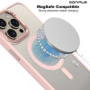 Θήκη Magnetic MagMetal Sonique Apple iPhone 13 Pro Max Ροζ