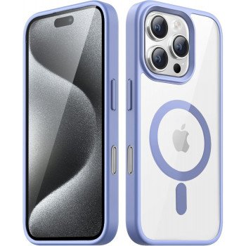 Θήκη Σιλικόνης για iphone 16 Pro Back Cover Με Magsafe -Γαλάζιο