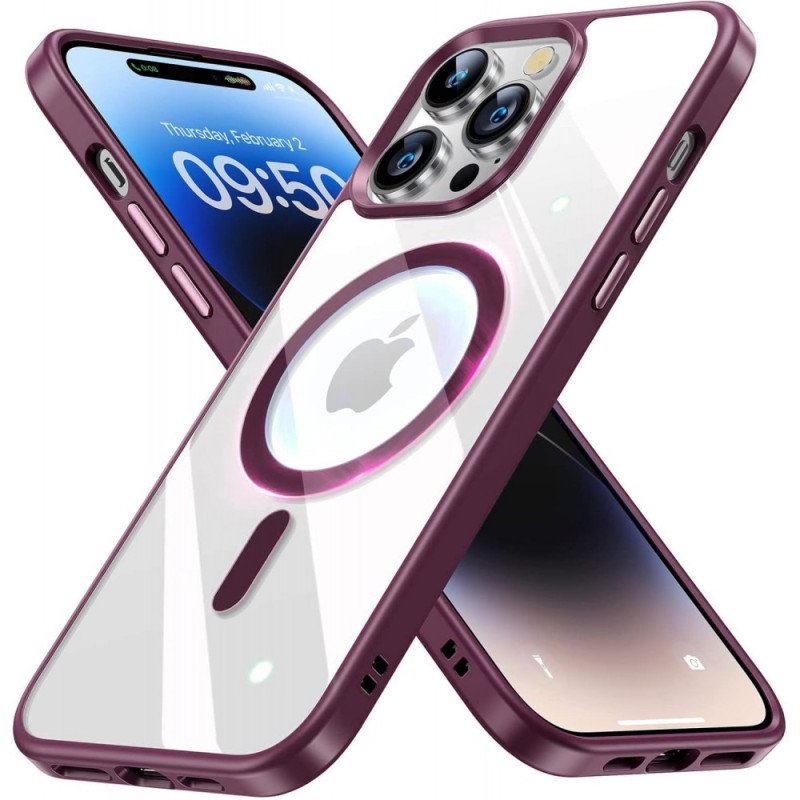 Θήκη Σιλικόνης για iphone 16 Pro Back Cover Με Magsafe -Μπορντό Θήκη Σιλικόνης για iphone 16 Pro Back Cover Με Magsafe -Μπορντό