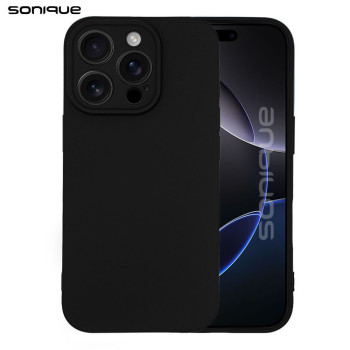 Θήκη Σιλικόνης My Colors Sonique Apple iPhone 16 Pro Max Μαύρο
