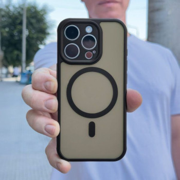 Θήκη Magnetic MagMatte Lens Sonique Apple iPhone 17 Pro Max Μαύρο