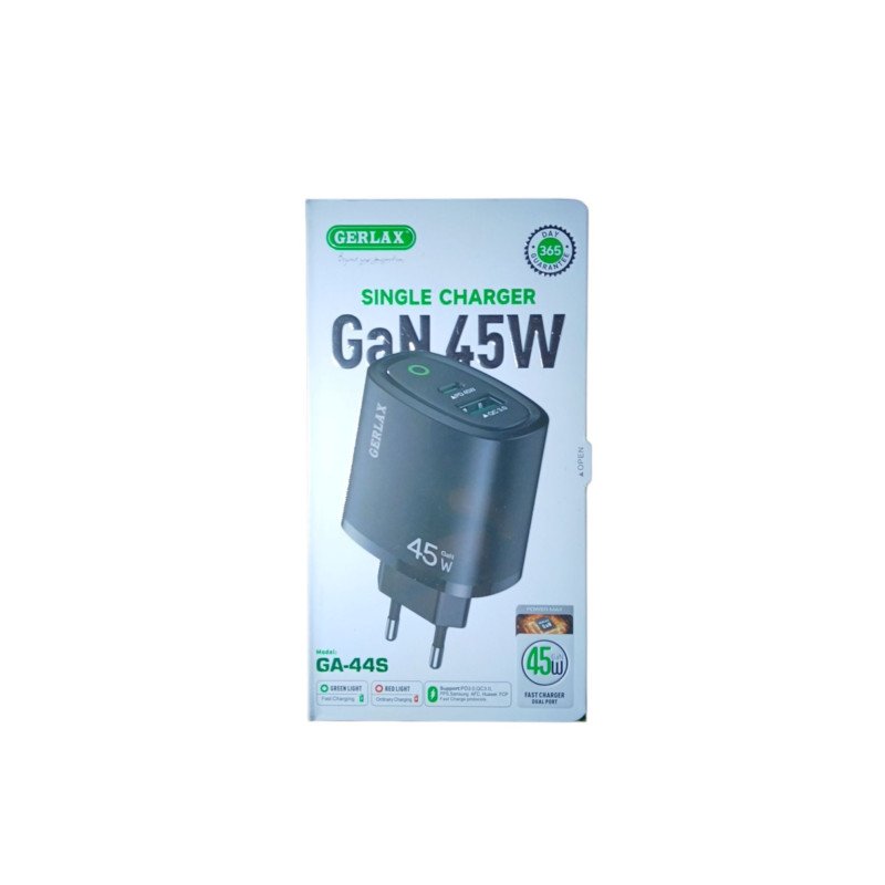 GERLAX ΜΟΝΟΦΟΡΤΙΣΤΗΣ GAN 45W