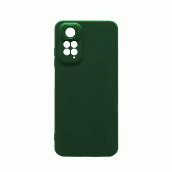 Θήκη Πλάτης Σιλικόνης Soft Back Cover για Xiaomi Redmi NOTE 12S Χρώμα : Σκούρο Πράσινο