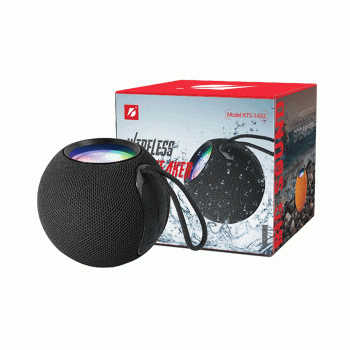 Wireless Speaker KTS-1432 Bluetooth RGB / Ασύρματο Ηχείο Χρώμα : Μαυρο