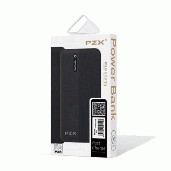 PZX V07 Power Bank Με 2 Θύρες USB-A 10000Mah - Χρώμα: Μαύρο