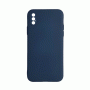 Θήκη Πλάτης Σιλικόνης Soft Back Cover για IPhone X / Xs - Χρώμα : Σκούρο Μπλε