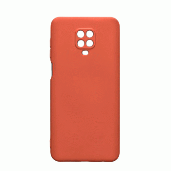 Θήκη Πλάτης Σιλικόνης Soft Back Cover για Xiaomi Redmi NOTE 9 PRO/ NOTE 9S Χρώμα : Κόκκινο