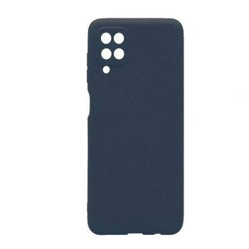 Θήκη Πλάτης Σιλικόνης Soft Back Cover για Samsung A12/ M12 - Χρώμα : Σκούρο Μπλε