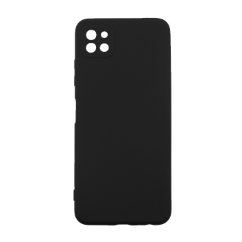 Θήκη Πλάτης Σιλικόνης Soft Back Cover για Samsung A22 5G - Χρώμα : Μαυρο