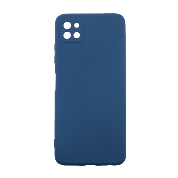 Θήκη Πλάτης Σιλικόνης Soft Back Cover για Samsung A22 5G - Χρώμα : Σκούρο Μπλε