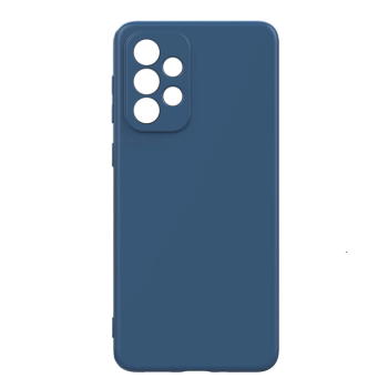 Θήκη Πλάτης Σιλικόνης Soft Back Cover για Samsung A33 5G - Χρώμα : Σκούρο Μπλε