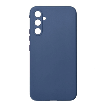 Θήκη Πλάτης Σιλικόνης Soft Back Cover για Samsung A34 - Χρώμα : Σκούρο Μπλε