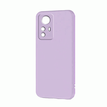 Θήκη Πλάτης Σιλικόνης Soft Back Cover για Xiaomi Redmi NOTE 12S Χρώμα : Μωβ
