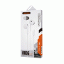 KINGLEEN i1935 Ακουστικά Ενσύρματα 3.5mm in-Ear Wired Earphone 1.2Μ - Χρώμα: Άσπρο