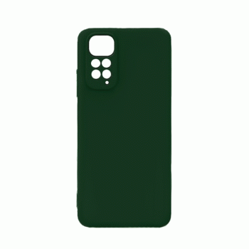 Θήκη Πλάτης Σιλικόνης Soft Back Cover για Xiaomi Redmi NOTE 11 PRO 5G Χρώμα : Σκούρο Πράσινο