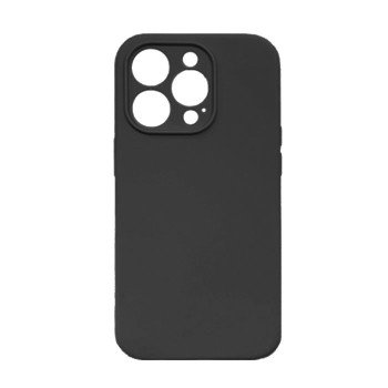 Θήκη Πλάτης Σιλικόνης Soft Back Cover για IPhone 14 Pro Max - Χρώμα : Μαυρο