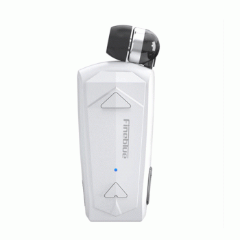 Fineblue F520 Ασύρματα Ακουστικά In-ear Bluetooth Handsfree Clip-On Earphone - Χρώμα: Λευκό