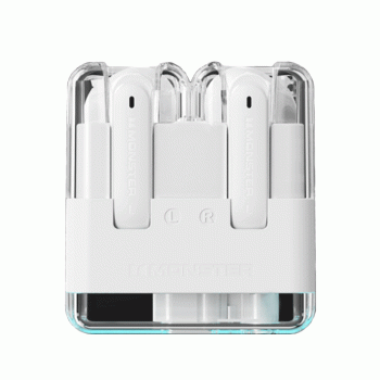 Monster XKT12 Earbud Bluetooth Earphones Ακουστικά με Θήκη Φόρτισης - Χρώμα : Λευκό
