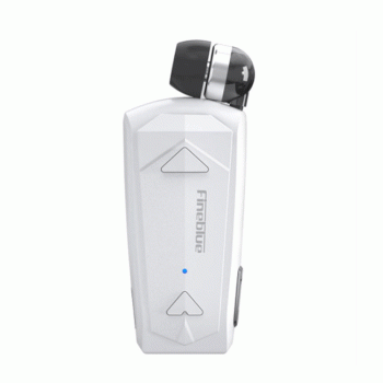 Fineblue F520 Ασύρματα Ακουστικά In-ear Bluetooth Handsfree Clip-On Earphone - Χρώμα: Λευκό
