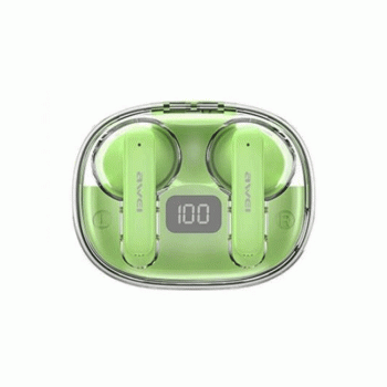 AWEI T86 Ακουστικά Ασύρματα Bluetooth TWS Noise Cancelling Earphones Wireless Earbuds με θήκη φόρτισης Χρώμα : Ανοιχτό Πράσινο