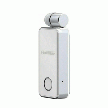 Fineblue F2 PRO Ασύρματα Ακουστικά Earbud Bluetooth Handsfree Clip-On Earphone με Θήκη Φόρτισης - Χρώμα: Λευκό