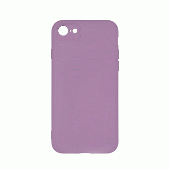 Θήκη Πλάτης Σιλικόνης Soft Back Cover για Iphone 7G / 8G - Χρώμα : Μωβ