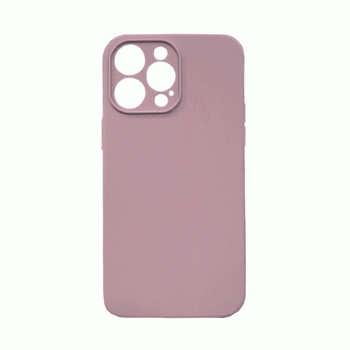 Θήκη Πλάτης Σιλικόνης Soft Back Cover για IPhone 14 Pro Max - Χρώμα : Μωβ