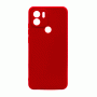 Θήκη Πλάτης Σιλικόνης Soft Back Cover για Xiaomi Redmi A1 Plus /  A2 Plus / POCO C50 Χρώμα : Κόκκινο